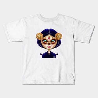 La Muerte Calavera Kids T-Shirt